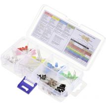Tru Components - led rouge, jaune, bleu, jaune-vert, blanc chaud, blanc froid rond 5 mm 90 mcd, 420 mcd, 2180 mcd, 19000