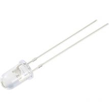 TRU COMPONENTS LED bedrahtet Warmweiß Rund 5 mm 1560 mcd 30 ° 1 mA 2.8 V