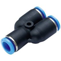 Tru Components - Raccord en y PW10-8 ø de tuyau: 10 mm, 8 mm 1 pc(s) X938882