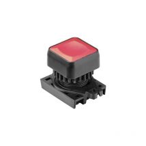 Tru Components S2prs-P1r Bouton Poussoir À Pression Carré Rouge 1 Pc(S) Tc-10344016