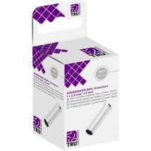 TRU COMPONENTS T1904C086 Embout simple d'extrémité de câble 2.5 mm² non isolé argent 500 pc(s)
