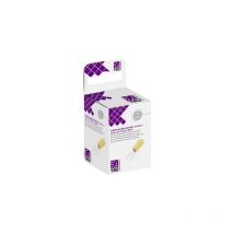 Cosse à fourche Tru Components 8436880 ø du trou: 5.30 mm 4 MM² 6 MM² partiellement isolé jaune 15 pc(s)