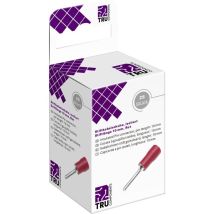 Tru Components T2010c359 Capocorda A Puntale 0.5 Mm² 1.5 Mm² Parzialmente Isolato Rosso 25 Pz.