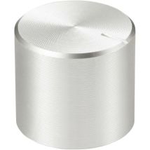 Tru Components - TC-11613860 Tête de bouton rotatif avec marquage argent (ø x h) 15 mm x 13 mm aluminium, plastique 1 pc(s) R721832