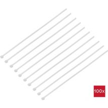 Tru Components - TC-BT-1168-8.8-N Fascetta per cavi 1168 mm 8.8 mm Naturale stabilità chimica 100 pz.