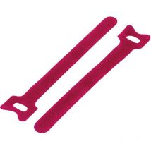 Tru components Fascette a strappo per raggruppare Lato morbido e lato rigido (l x l) 210 mm x 16 mm Rosso 20 pz.