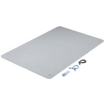 TRU COMPONENTS TC-12356320 Kit tappeti ESD Grigio (L x L x A) 900 x 610 x 2 mm 1 KIT