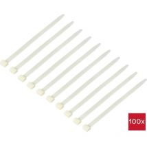 TC-12533312 Fascetta per cavi 280 mm 12.7 mm Bianco Naturale hvac 100 pz. - Tru Components
