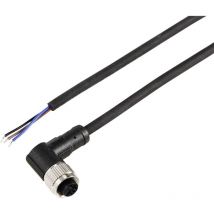 Tru Components - TC-12833032 Cavo di collegamento per sensore o attuatore M12 Giunto angolare 10 m Numero di poli: 3 1 pz
