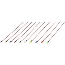 TC-6649284 Assortimento led Giallo, Blu, Rosso, Verde, Bianco Rotondo 3 mm, 5 mm - Tru Components