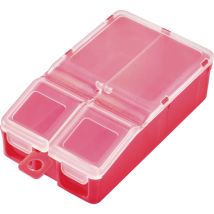 TRU COMPONENTS TC-ERB-9056 Sortimentskasten (L x B x H) 113 x 60 x 30 mm Anzahl Fächer: 2 variable U