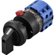 Tru Components - TC-LW26-20 6C04/2C55I Nockenschalter 20 a 690 v 1 x 60 ° Schwarz, Grau 1 St.
