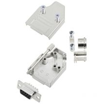 Tru Components - TCMHDM3509DBSK 7709328 d-sub Buchsenleisten-Set 35 ° Polzahl: 9 Lötkelch 1 St.