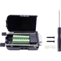 T1904C098 kit connettori maschio sub-d Numero Poli (num): 15 a vite 1 pz. - Tru Components
