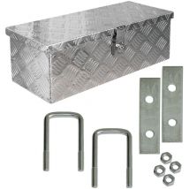 Truckbox Deichselkasten D025 inkl.Montagesatz Deichselbox Aluminium trucky