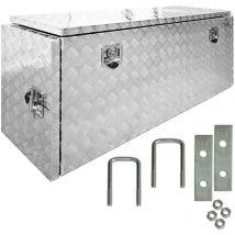 Truckbox Deichselkasten P402 (155 cm) inkl.Montagesatz Deichselbox Aluminium Trucky