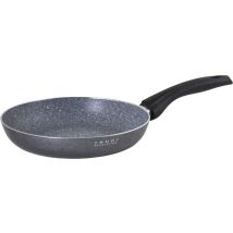 Padella Trudi Revolution 32 cm – Antiaderente Petravera Plus – Silicone HT grigio – Manico in Bakelite