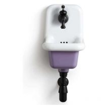 Lavabo scolastico in ceramica smaltata - True Colors 26 cm - Viola (Viola 4005)