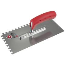 Platoir Longueur 500 Mm Largeur 130 Mm Trempé Avec Poignée En Bois Acier Épaisseur 1,1 Mm