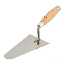 Truelle ronde inox bois 22cm