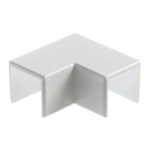 MK - Electric YAF1BQWHI abs Trunking 90DEG Flat Angle 16 x 16mm