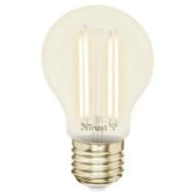 Trust 71287 Éclairage Intelligent Ampoule Intelligente Wi-fi Métallique, Transparent