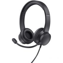Hs 201 usb on ear pc headset mit mikrofon und rauschunterdruckung 81952916 81952916 81952916 81952916 81952916 - Trust