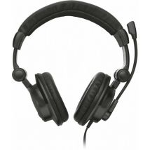 Trust PC-Headset 3.5 mm Klinke schnurgebunden Como Over Ear Schwarz (21658)