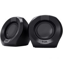 Trust - Altavoz HiFi 4W alt polo bk con Cable Negro