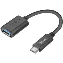 Usb 2.0 Adapter [1x usb-c Stecker - 1x usb 3.2 Gen 1 Buchse b (usb 3.0)] 9.00 cm - Trust