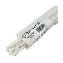 10x rts 3,2/1,6 Schrumpfschlauch weiß