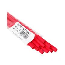 10x Schrumpfschlauch rts 6,4/3,2 rot