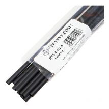 10x Gaine thermorétractable RTS 4.8/2.4 noire