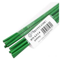 Trytyt - 10x Tubo termorretráctil rts 4,8/2,4 verde