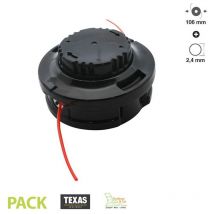 Tête coupe-bordure débroussailleuse outil multifonctions TEXAS Lux diamètre 106mm