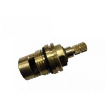 Tête céramique 1/4 de tour, une gauche une droite, filetage en 1/2'.