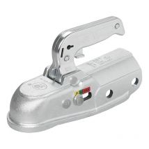 Mobilibrico - Tête D'attelage Ronde 60mm Freinée Capacité Max. 3500kg