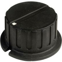 Tête de bouton rotatif SCI PN-38A(6.4mm) avec pointeur noir (ø x h) 34.8 mm x 18 mm 1 pc(s) Y717531