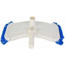 Brosse d'aspiration de Piscine, poignée Brosse d'aspiration de Piscine Poignée d'aspiration de Piscine Flexible Nettoyant pour tête d'aspiration de