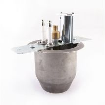 Tête de flamme avec bloc électrodes pour chauffage V40 - ch 0044 Clas Equipements - ch 0044 Clas Equipements