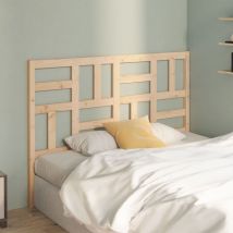 Skm Tête de lit 126x4x104 cm Bois massif de pin