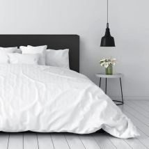 Tête de Lit Noire Rembourrée 160x50x9 (Lit 150) Noir