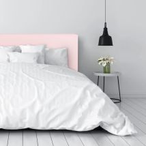 Tête de Lit Rose Rembourrée 145x50x8 (lit 135) Rose