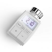 Silumen - Tête Thermostatique Connectée Universelle avec Ecran lcd - Pack de 4