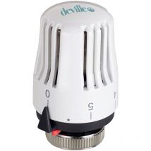 Deville - Tête thermostatique à expansion de liquide pour radiateur