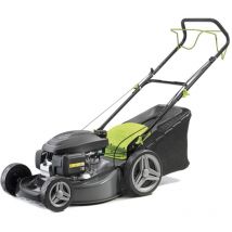 Green Cut Rasenmäher Benzin TTH-E145, Radantrieb, Mulchmäher, 60L Korb, 46cm Schnitt