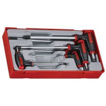 Teng Tools - Teng TTHEX7 TTHEX7 Metric Hex T-Handle Driver Set, 7 Piece TENTTHEX7