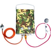 Ttulpe - Outdoor HD-6 P50 camo chauffe-eau portable instantané, gaz propane, allumage par piles, Bas NOx
