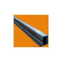 Leroidufer - Tube acier a ailette forme l Choisissez votre longueur - 4 metres, Dimension - 27 x 40 mm