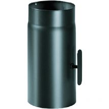 Tube acier avec valve ø 12 x 25 cm